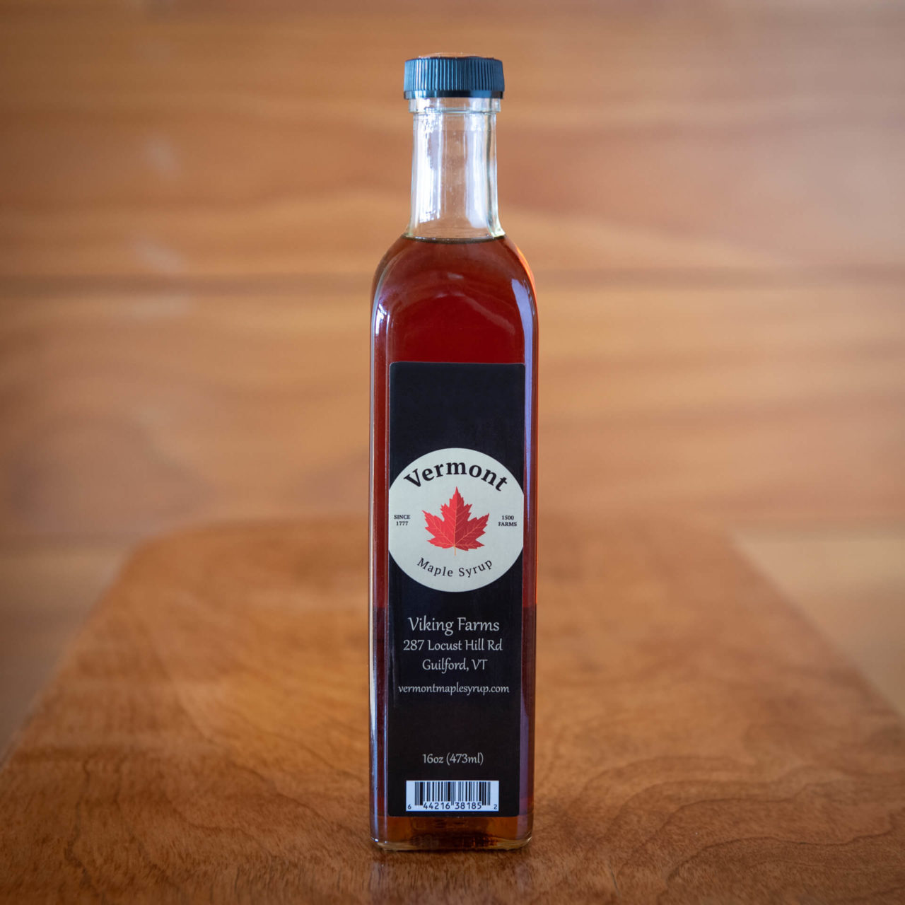 dark maple syrup